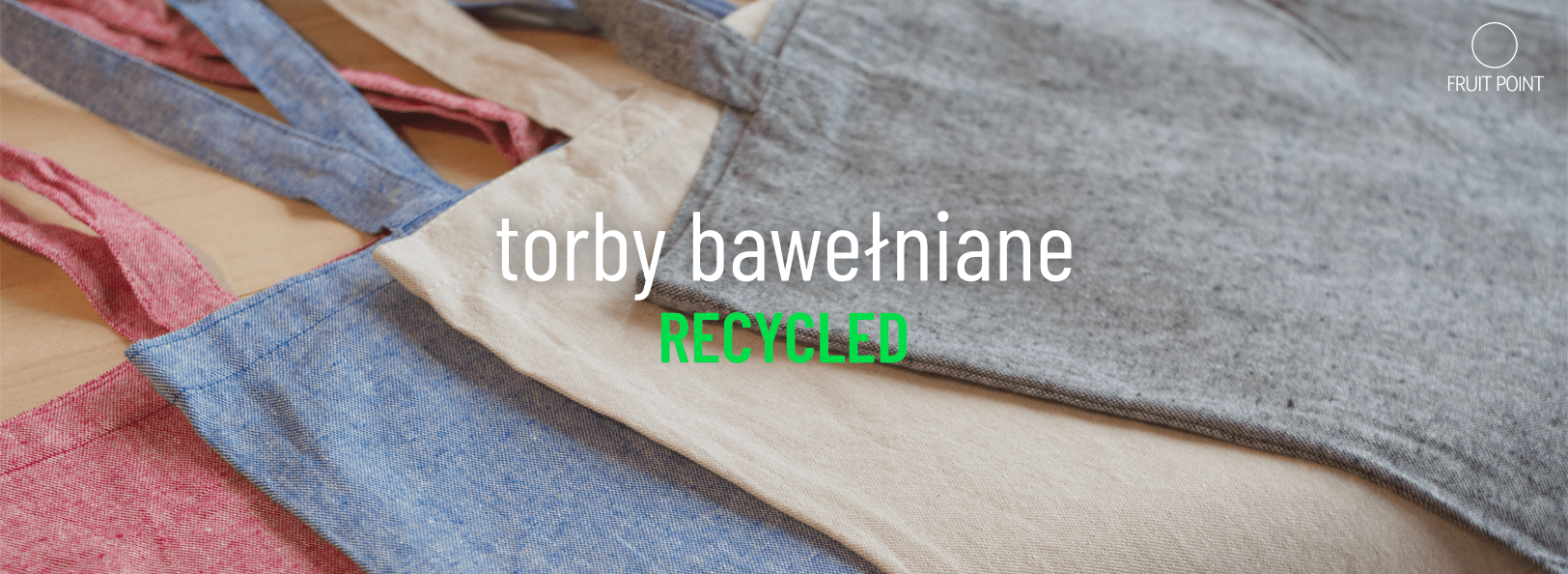 Torby bawełniany z recyklingu